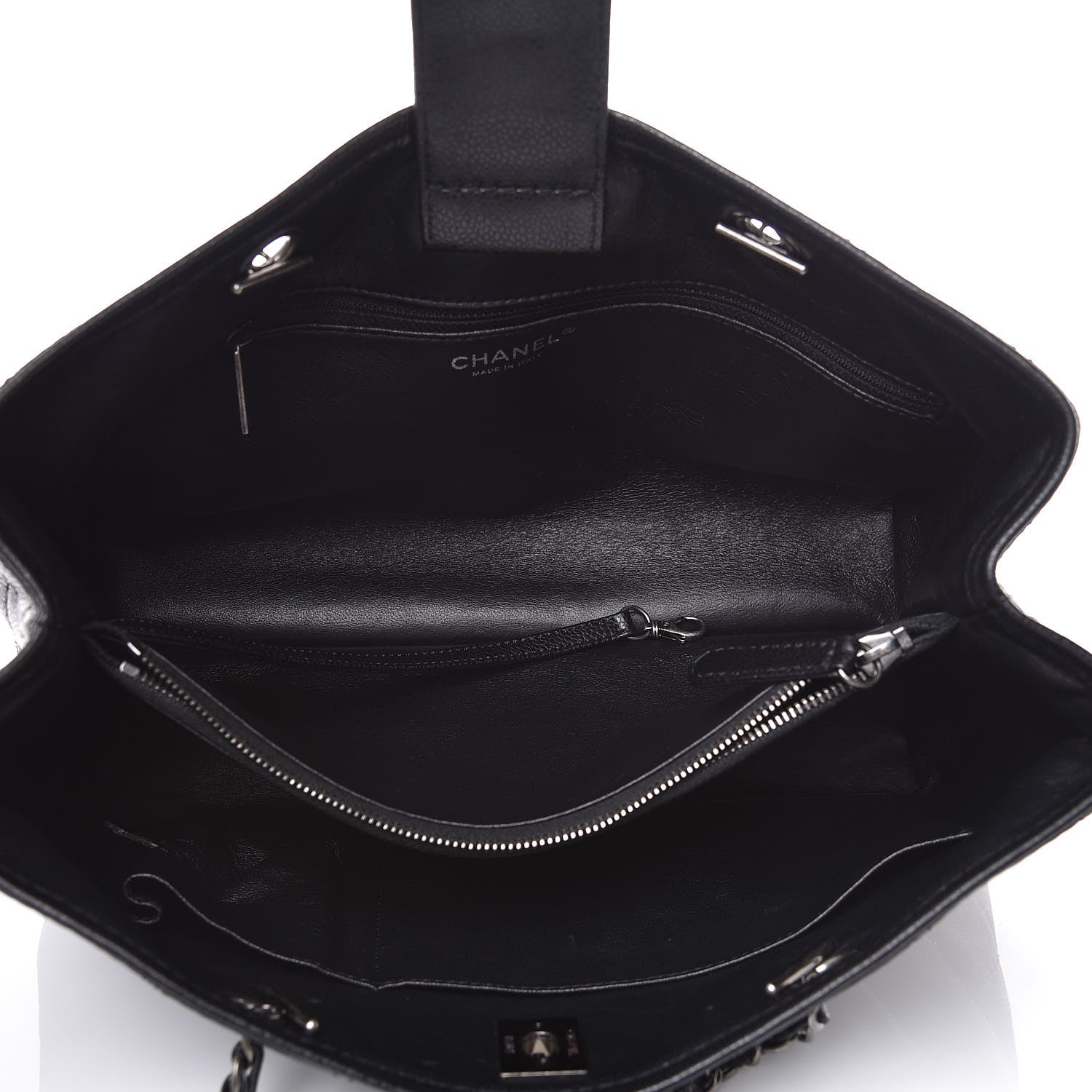 Chanel Caviar Medium Be Caviar Tote Black 6 of 11