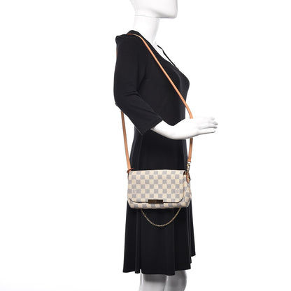 Louis Vuitton Damier Azur Favorite PM 3 of 13