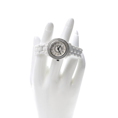 Christian Dior Stainless Steel Ceramic Diamond Bezel Mother of Pearl 28mm Dior VIII Quartz Watch White 2 of 6