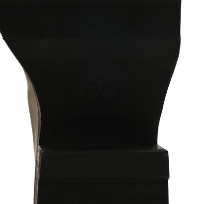 Louis Vuitton Calfskin Beaubourg Ankle Boots 38 White Black 7 of 8