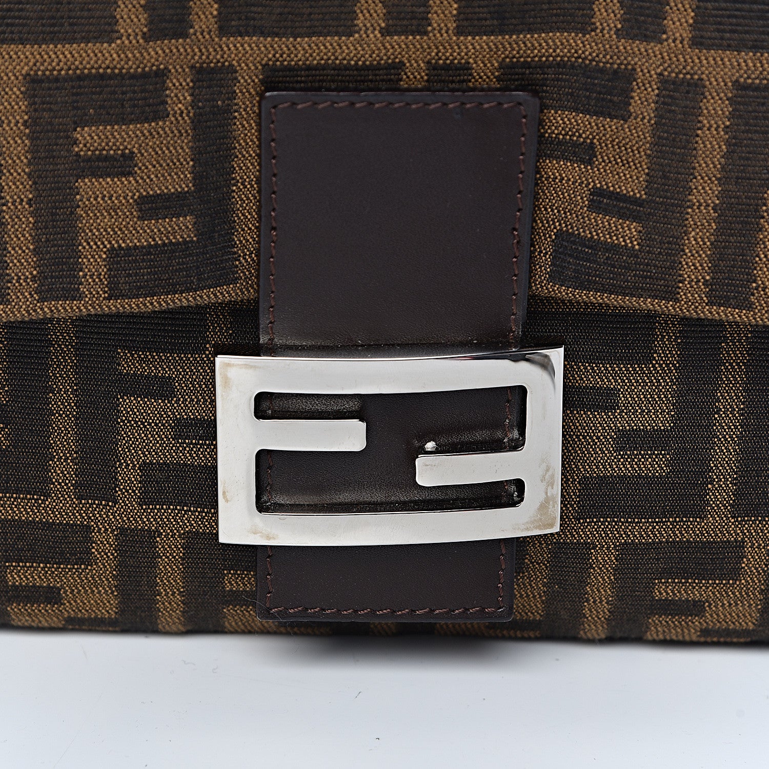 Fendi Zucca Mama Baguette Tobacco 9 of 9