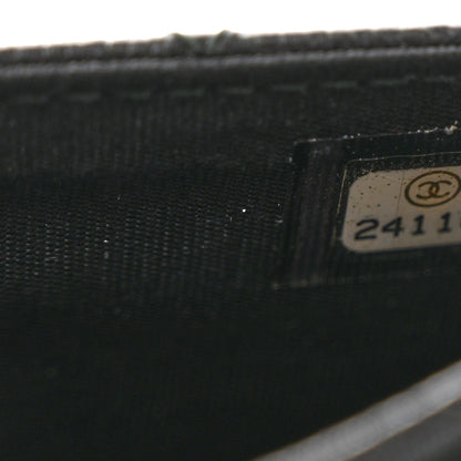 Chanel Caviar Quilted Boy Flap Card Holder So Black 8 of 11