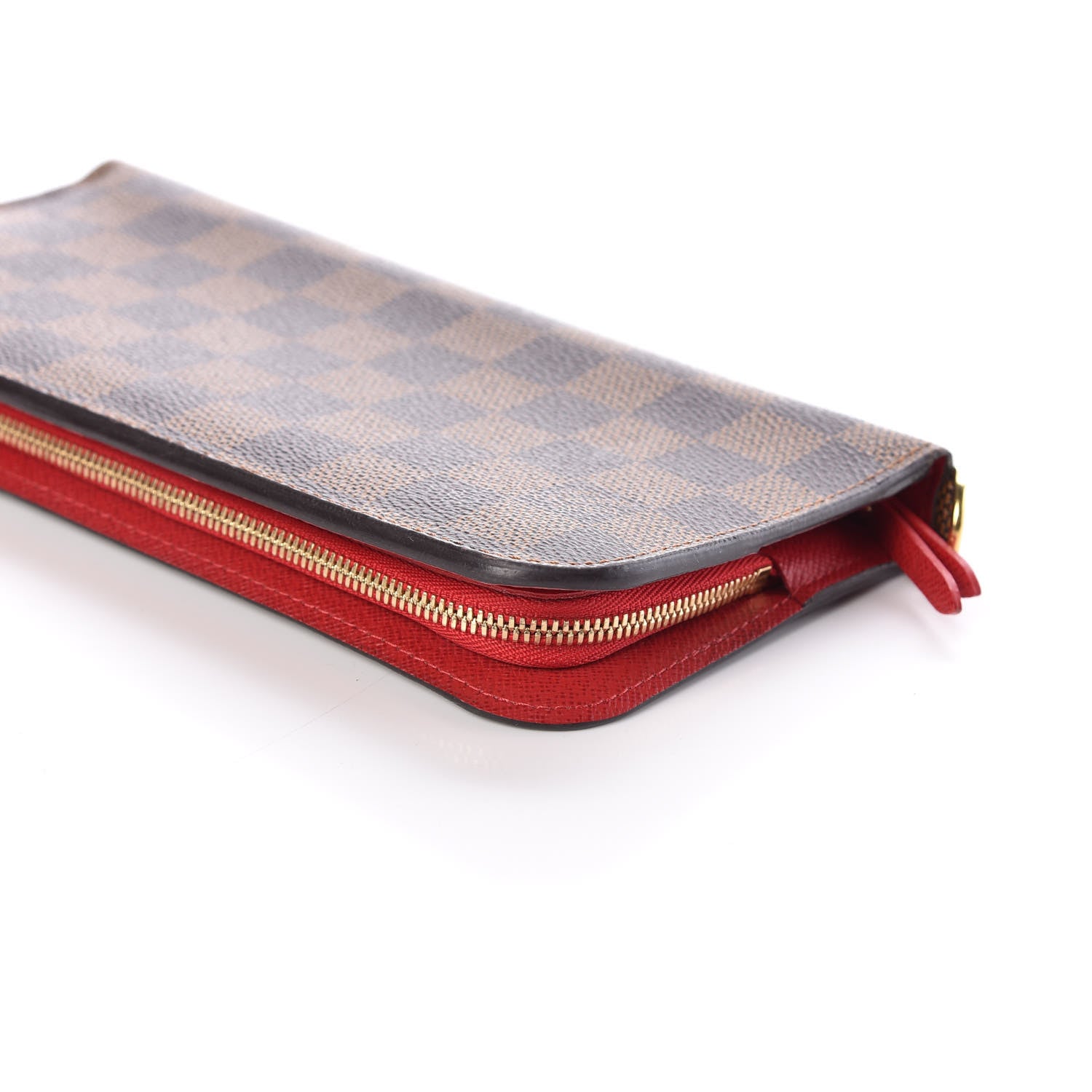 Louis Vuitton Damier Ebene Insolite Wallet Red 8 of 8