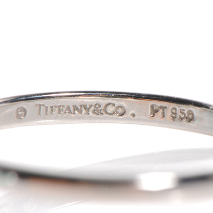 Tiffany Platinum and Diamond Lace Ring 6 4 of 5