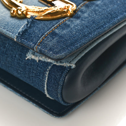 Dolce & Gabbana Denim DG Girls Shoulder Bag Blue 8 of 8