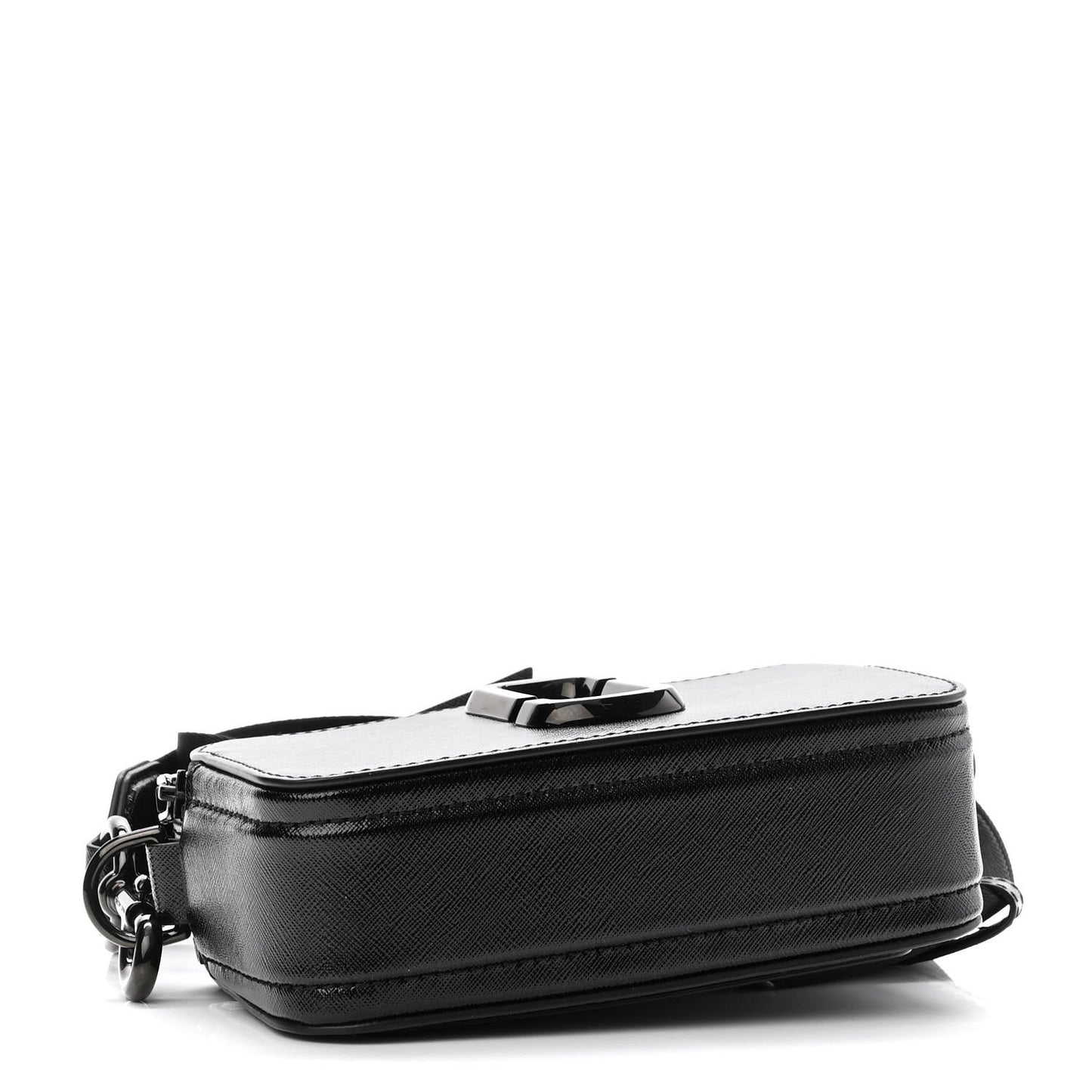 Saffiano Snapshot Camera Bag Black