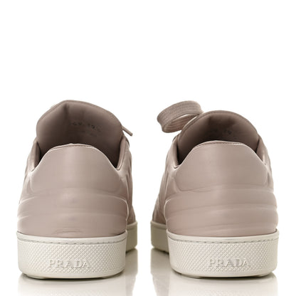 Prada Nappa Logo Embossed Womens Low Top Sneakers 39.5 Opale 6 of 12