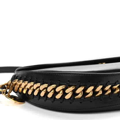 Stella McCartney Eco Alter Nappa Medium Frayme Shoulder Bag Black 9 of 11