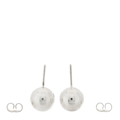 Tiffany Sterling Silver 10mm HardWear Ball Earrings 3 of 4