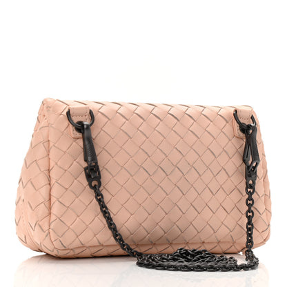 Bottega Veneta Nappa Intrecciato Mini Chain Messenger Flamingo 3 of 10