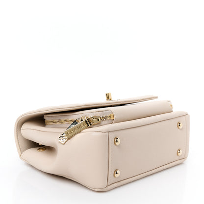 Chanel Caviar Quilted Medium Business Affinity Flap Light Beige 4 of 12