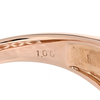 Parker & West by FASHIONPHILE 18K Rose Gold Diamond 1.00ctw Pave Openwork Band Ring 59 8.75 8 of 8