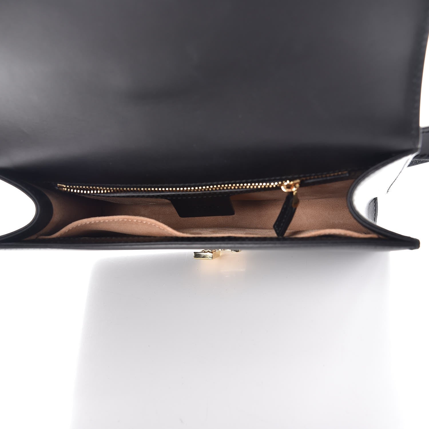 Gucci Calfskin Sylvie Belt Bag Black 5 of 10