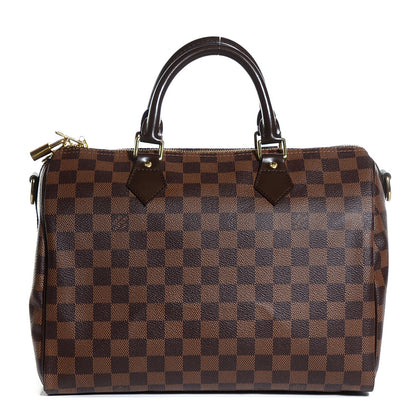 Louis Vuitton Damier Ebene Speedy Bandouliere 30 1 of 8