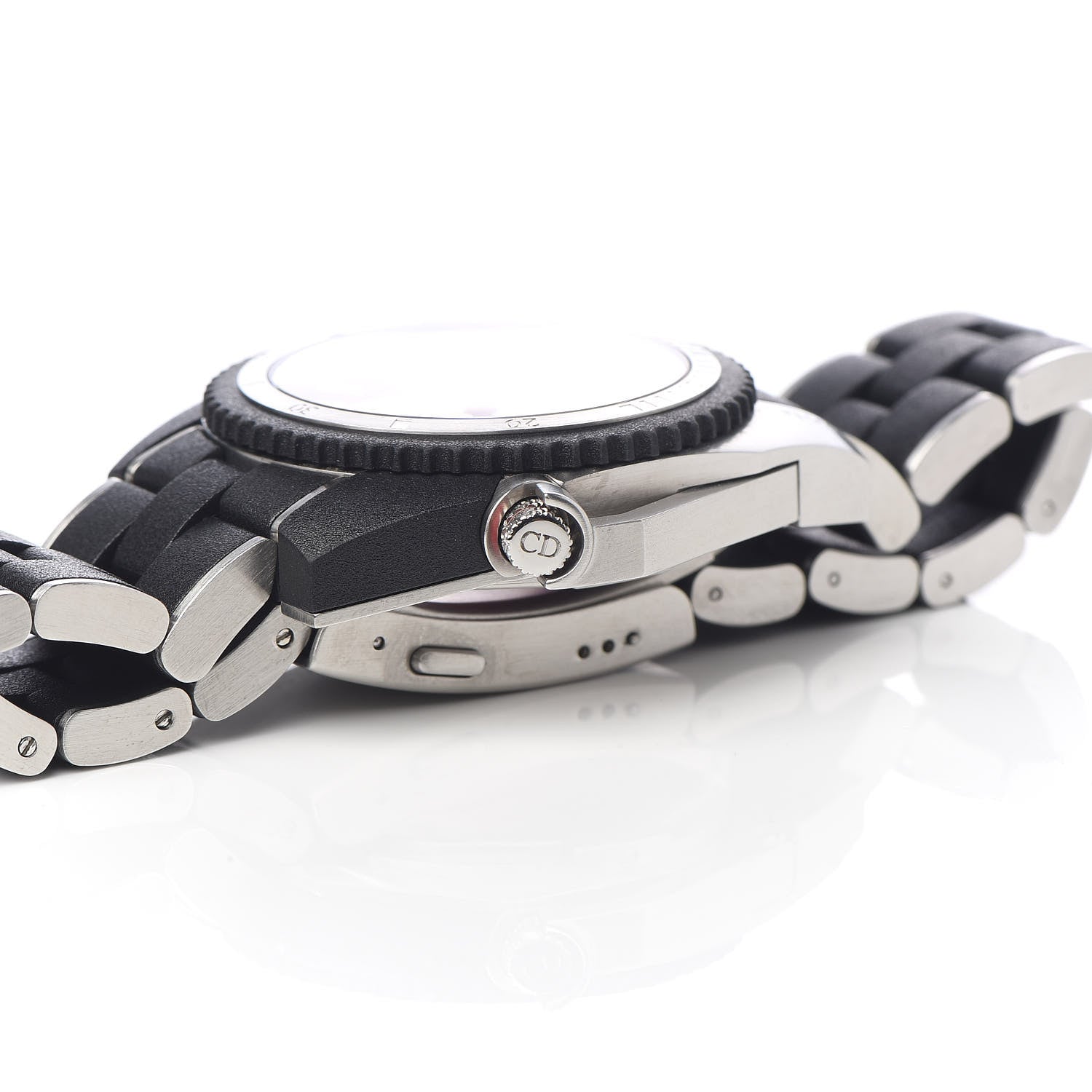 Christian Dior Stainless Steel Rubber 42mm Chiffre Rouge D02 Automatic Watch Black 8 of 10