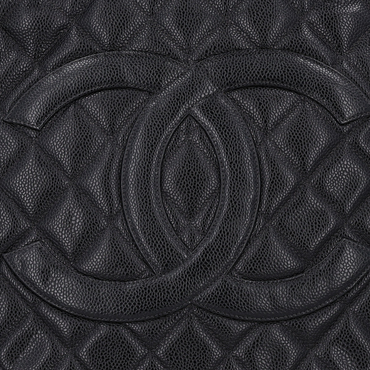 Chanel Caviar Quilted Medallion Tote Black 8 of 10