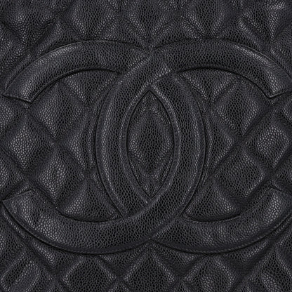 Chanel Caviar Quilted Medallion Tote Black 8 of 10