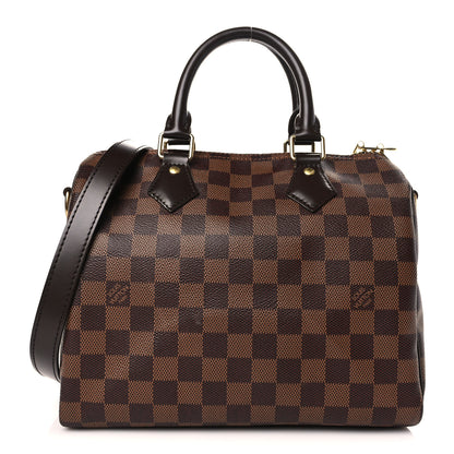 Louis Vuitton Damier Ebene Speedy Bandouliere 25 1 of 9