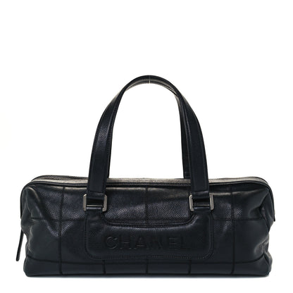 Chanel Caviar Square Stitched Tote Black 1 of 9
