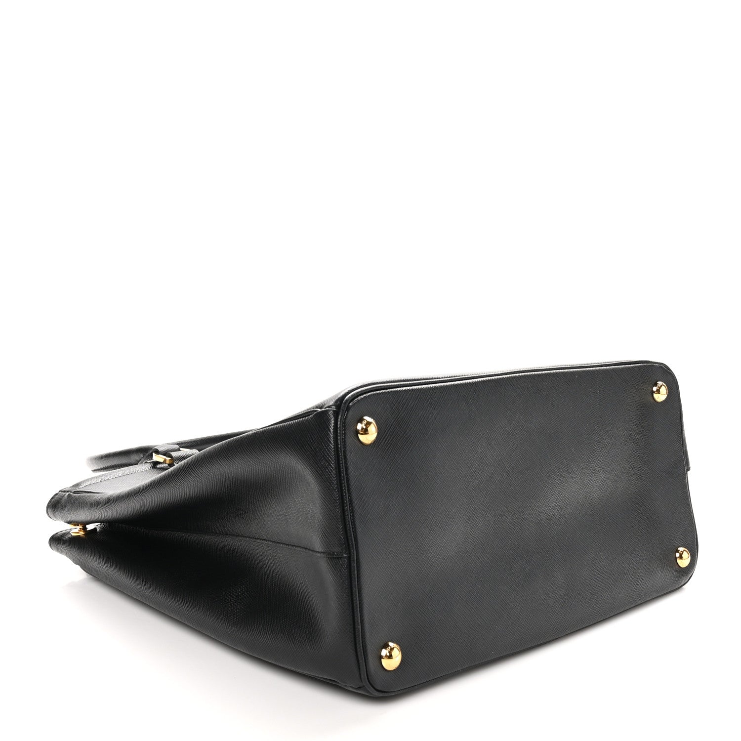 Prada Saffiano Lux Parabole Tote Black 4 of 9