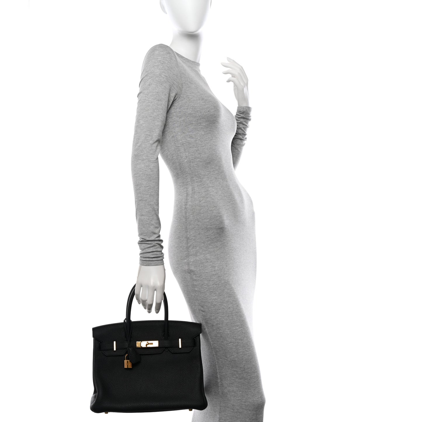 Togo Birkin 30 Black