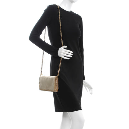 Stella McCartney Shaggy Deer Falabella Crossbody Bag Gold 2 of 7