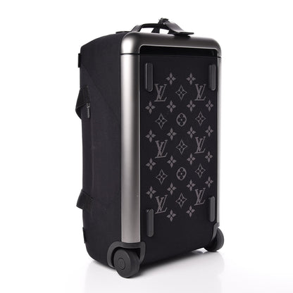 Louis Vuitton Knit Monogram Horizon Soft Duffle 55 Black 5 of 11