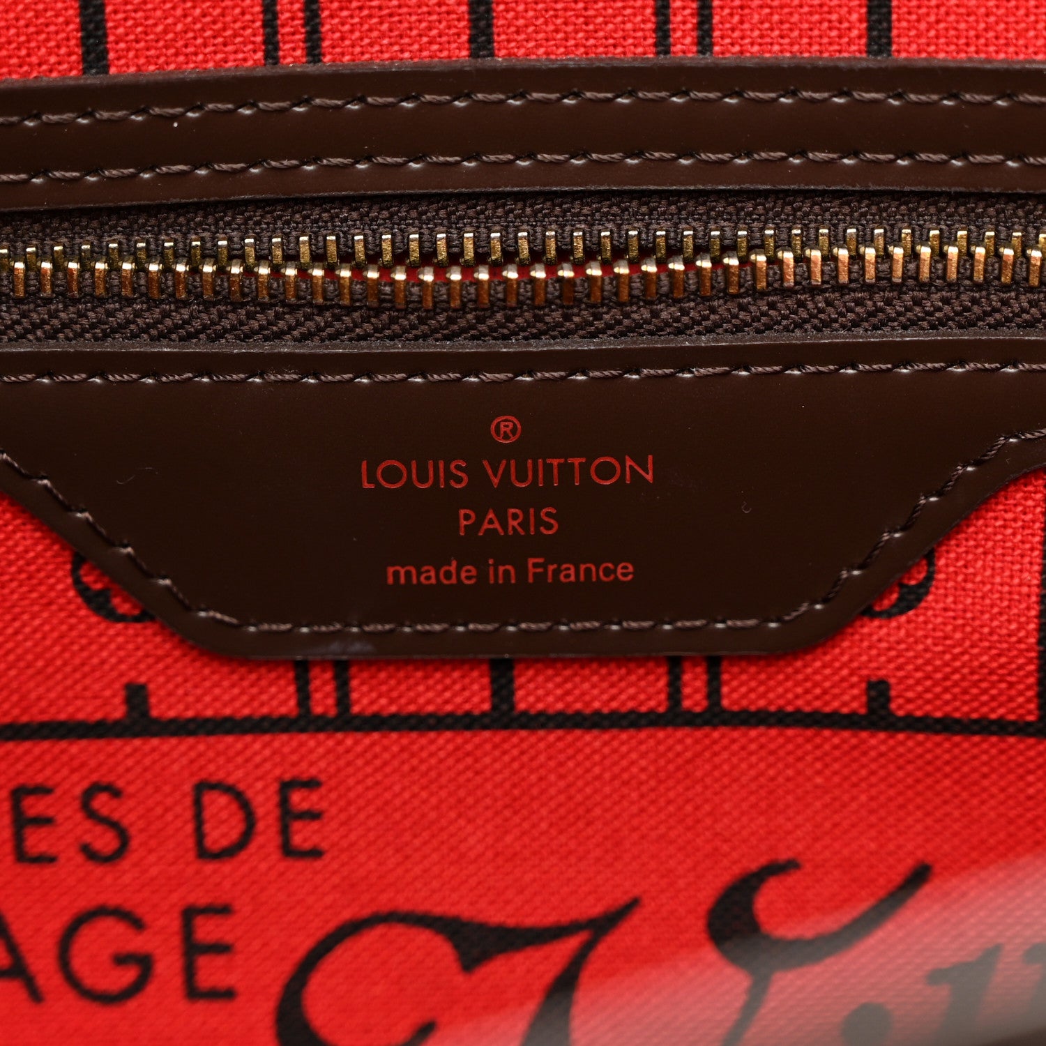 Louis Vuitton Damier Ebene Neverfull PM 6 of 10