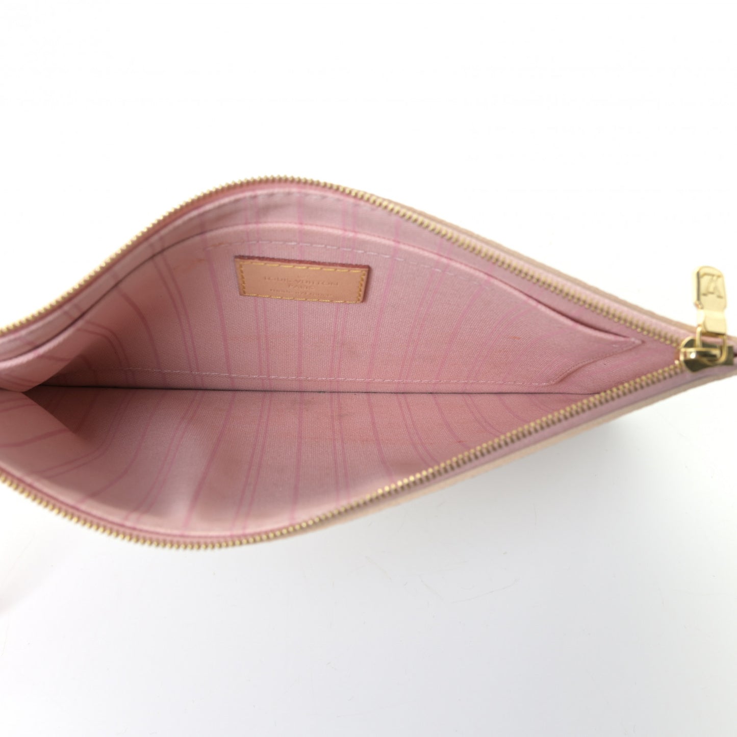 Damier Azur Neverfull MM GM Pochette Rose Ballerine