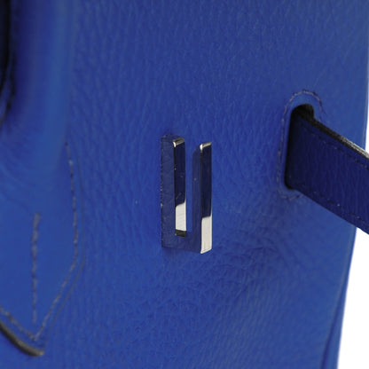 Hermes Togo Birkin 35 Bleu Electrique 18 of 27