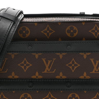 Louis Vuitton Monogram Macassar Handle Soft Trunk Black 7 of 9