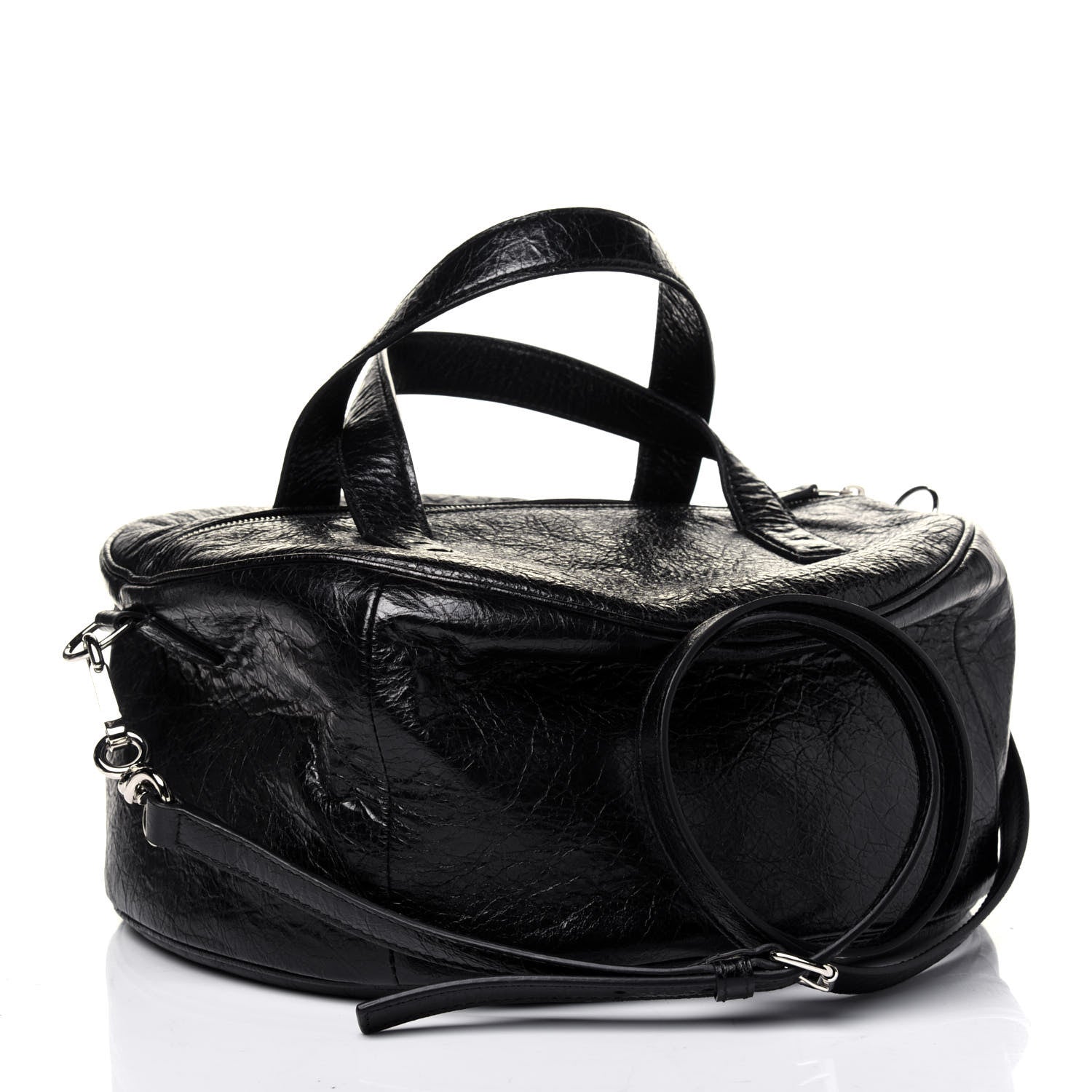 Balenciaga Agneau Arena Round Air Hobo Black 4 of 11