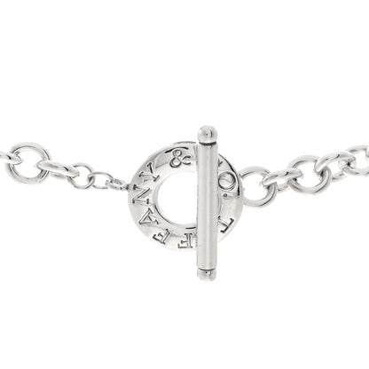 Tiffany Sterling Silver Return to Tiffany Heart Lock Pendant Toggle Necklace 5 of 5