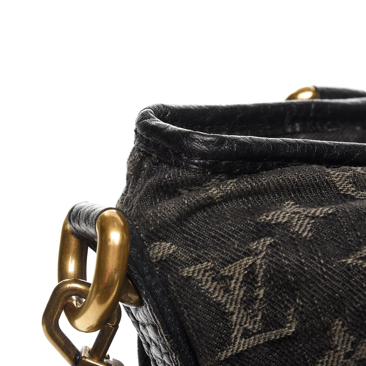 Louis Vuitton Denim Neo Cabby GM Black 9 of 10