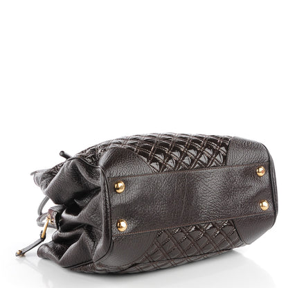 Marc Jacobs Patent Quilted N/S Swagger Tote Brown 4 of 7