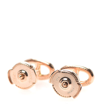 Hermes 18K Rose Gold TPM Farandole Stud Earrings 3 of 5