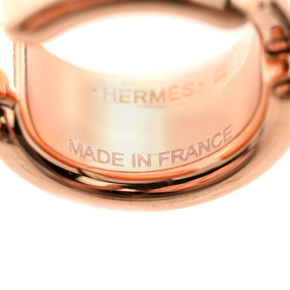 Hermes Box Olympe Ear Cuff PM Black Rose Gold 3 of 5