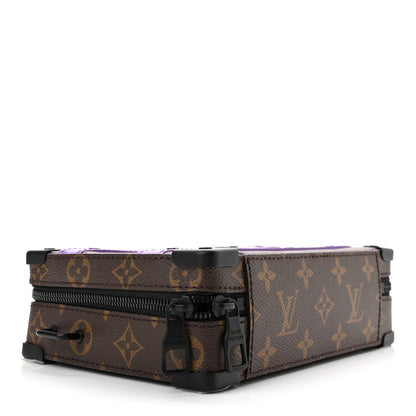 Louis Vuitton Monogram Macassar Handle Soft Trunk Purple 3 of 9