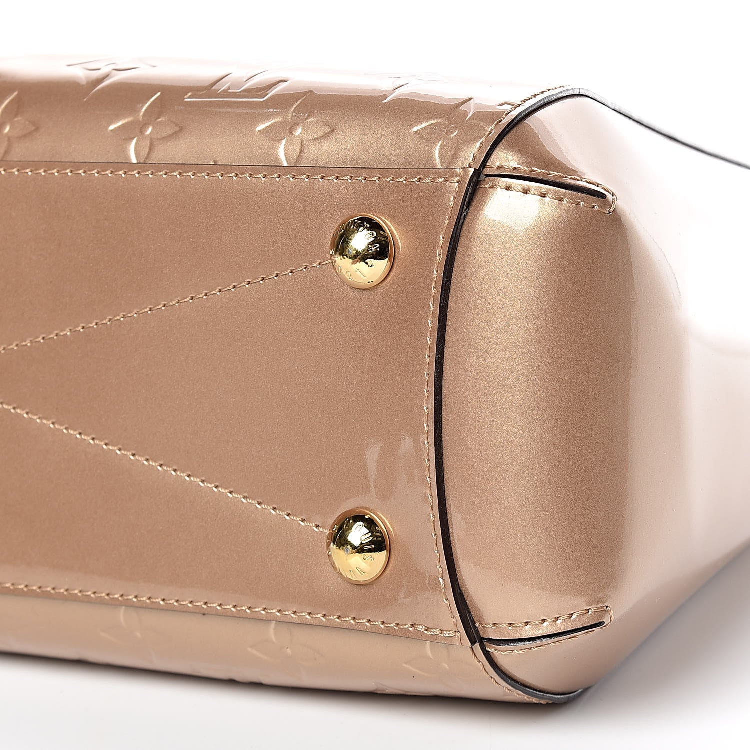 Louis Vuitton Vernis Montaigne MM Beige Poudre 9 of 9