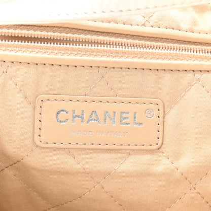 Chanel Shiny Calfskin Quilted Small Chanel 22 White Black 6 of 10