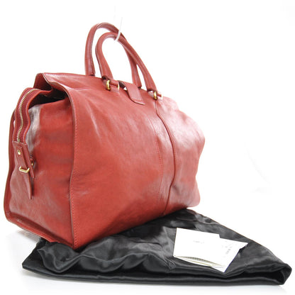 Saint Laurent Sheepskin Large Cabas ChYc Red 3 of 9