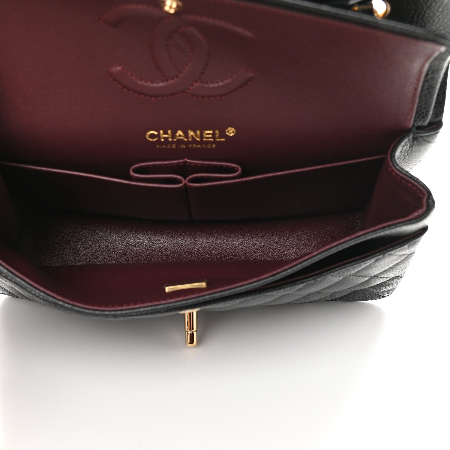 Chanel Caviar Quilted Small Double Flap Black 5 of 9