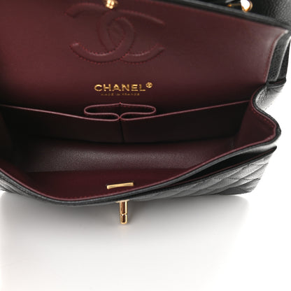 Chanel Caviar Quilted Small Double Flap Black 5 of 9