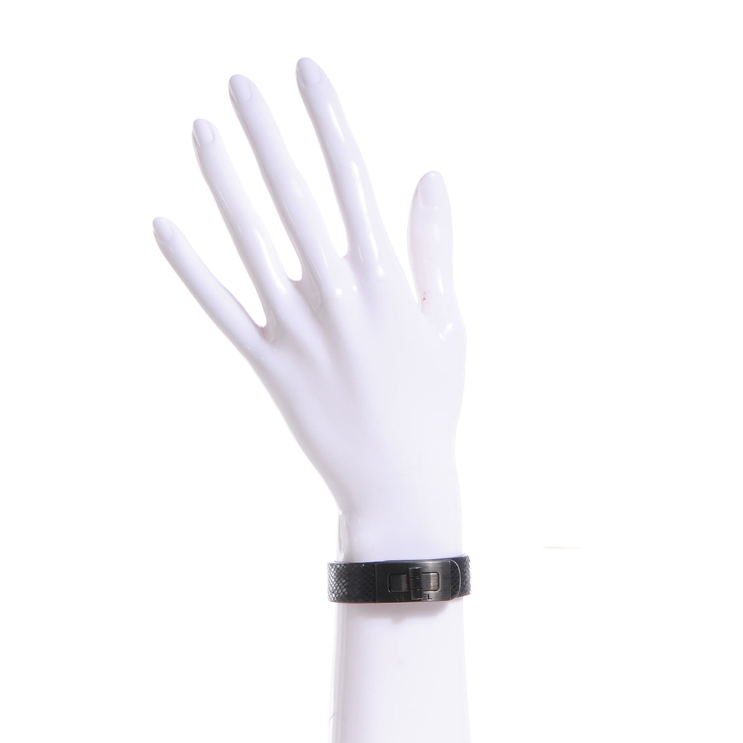 Chanel Lizard Reissue Mademoiselle Bracelet 2 of 6