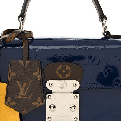 Louis Vuitton Vernis Epi Monogram Spring Street Blue 7 of 9