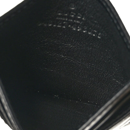 Gucci Calfskin Matelasse GG Marmont Card Holder Black 5 of 7