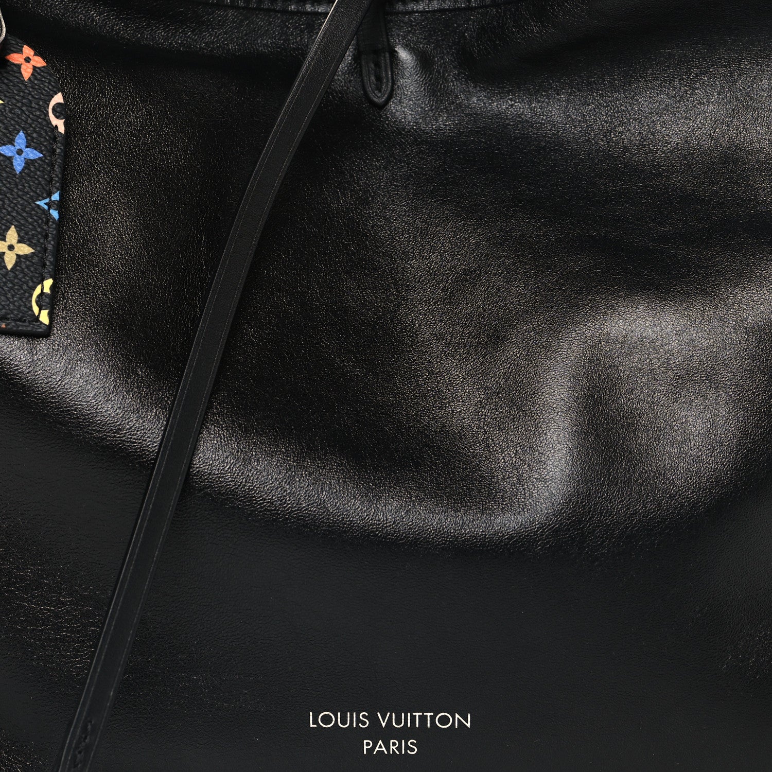 Louis Vuitton LV X TM Lambskin CarryAll Vibe MM Black 7 of 10