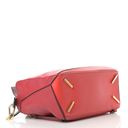 Loewe Calfskin Colorblock Medium Puzzle Bag Red 4 of 13