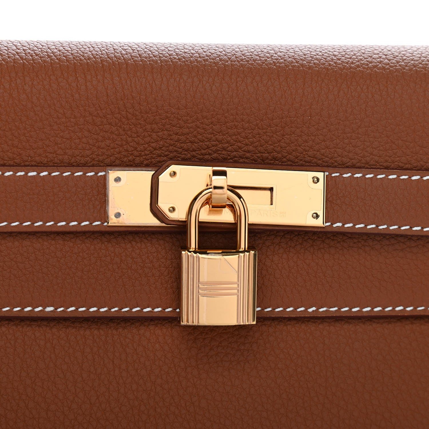 Hermes Togo Kelly Retourne 32 Gold 7 of 9