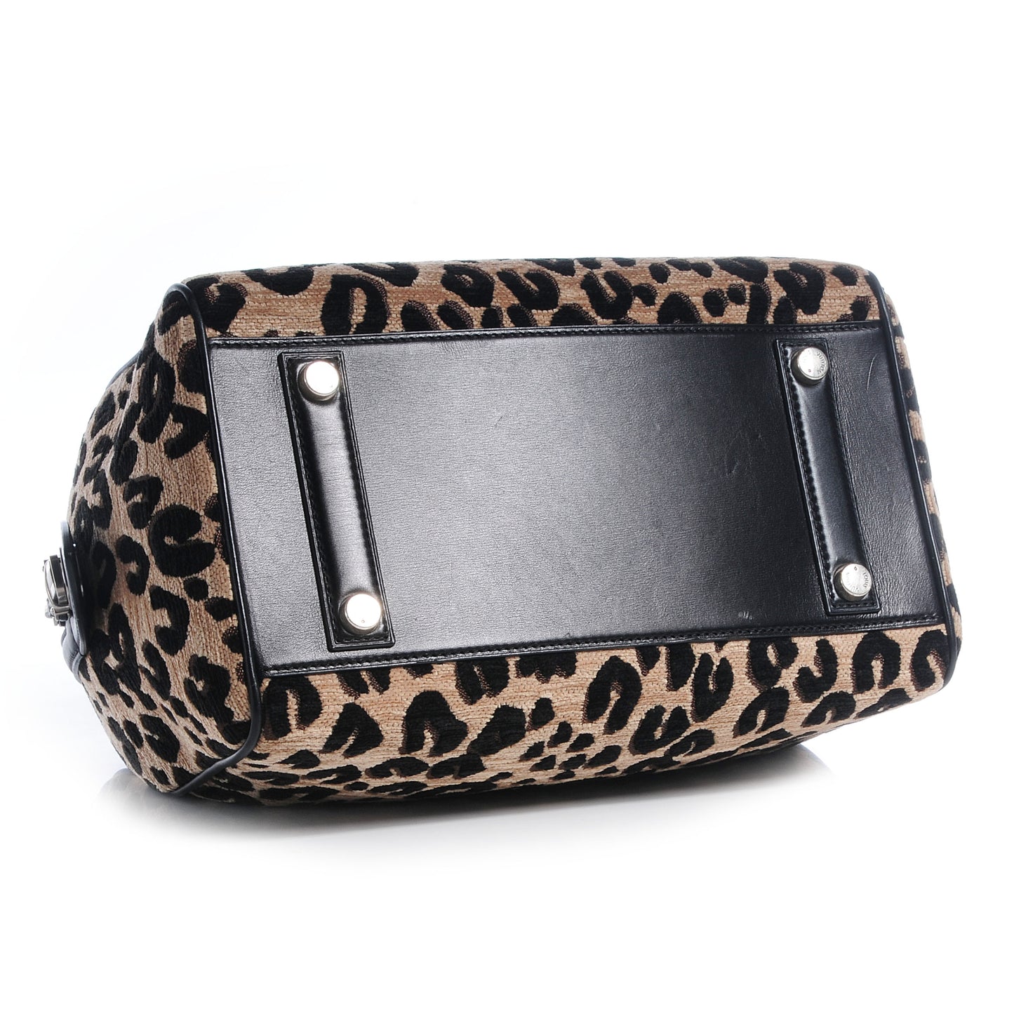 Jacquard Velvet Leopard Print Stephen Sprouse Speedy